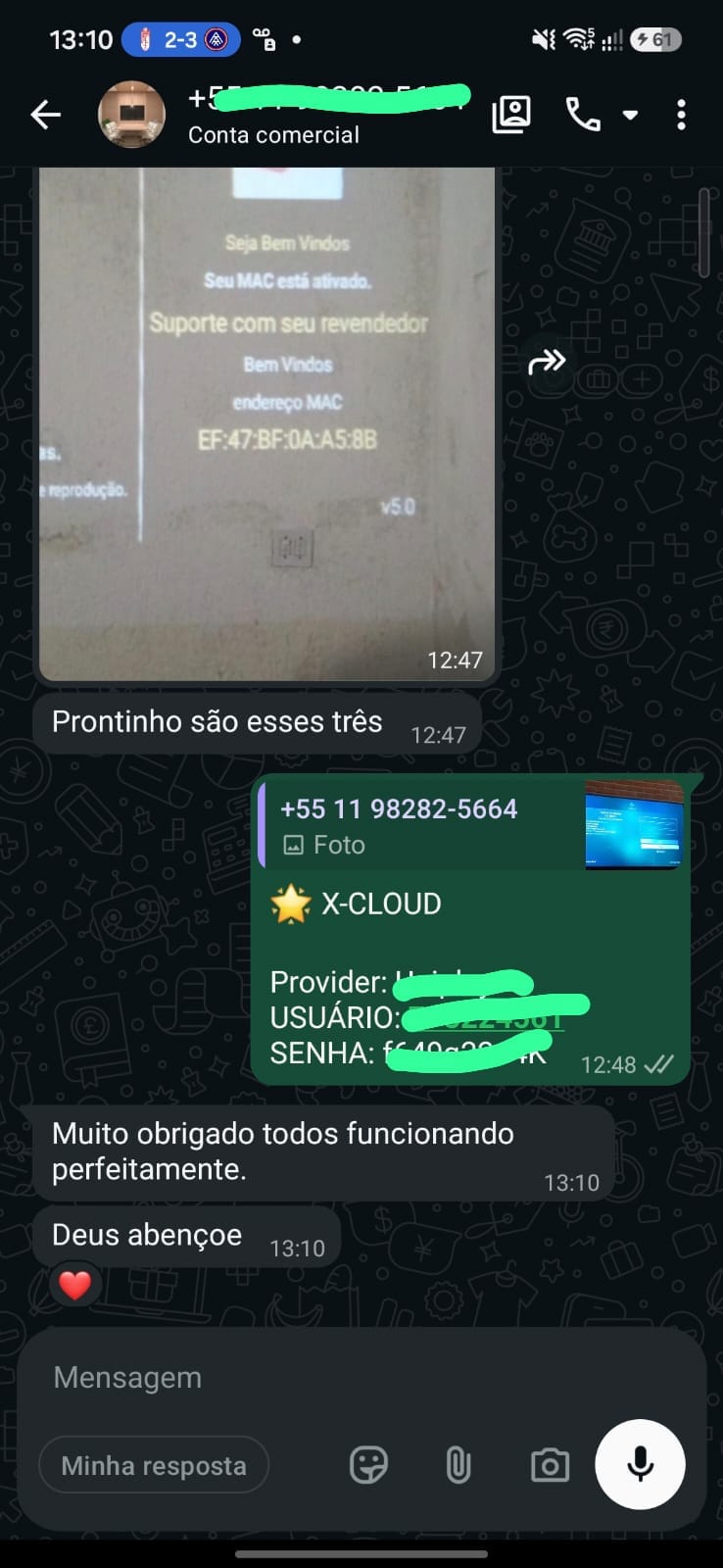 Feedback de cliente ELITECINE