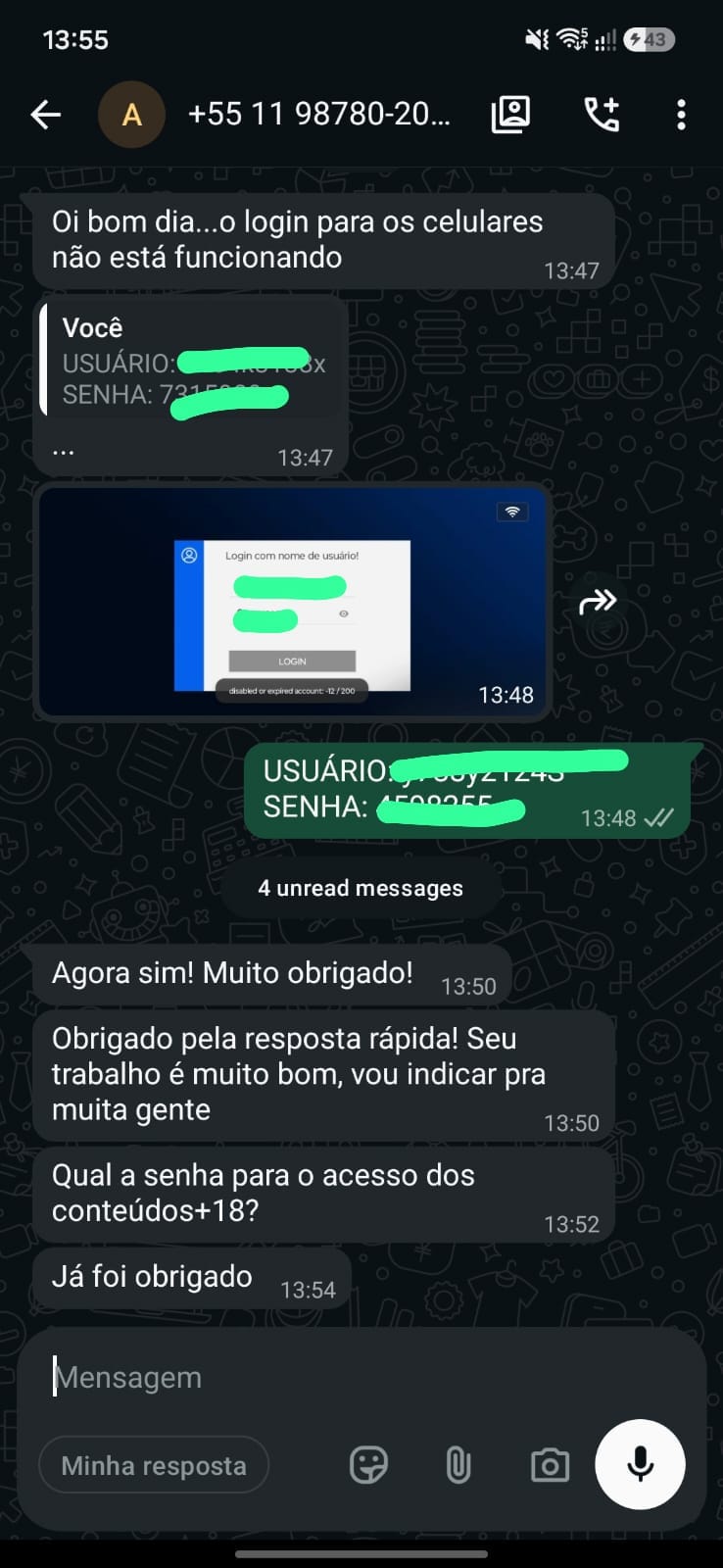 Feedback de cliente ELITECINE