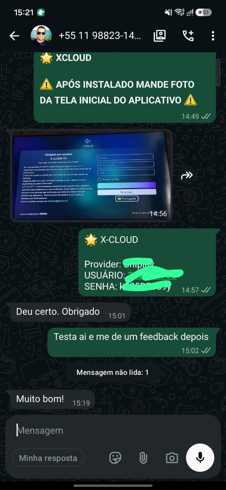 Feedback de cliente ELITECINE